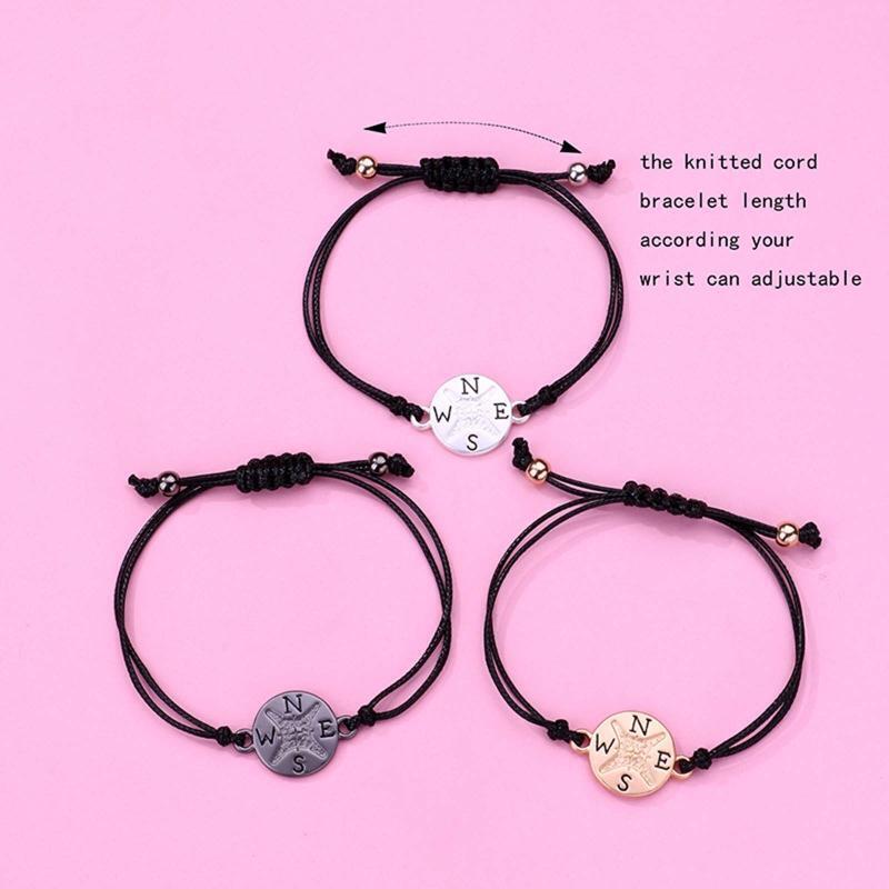 Pinky Promise Bracelets,Back to School Friendship Bracelets Gift for Women Men