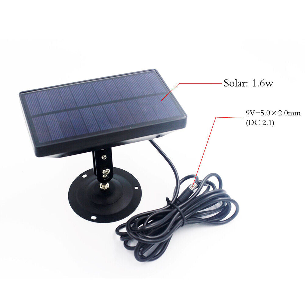 Outdoor Solar Panel 1000mA 9V Solar Power Supply Charging for Trail Camera