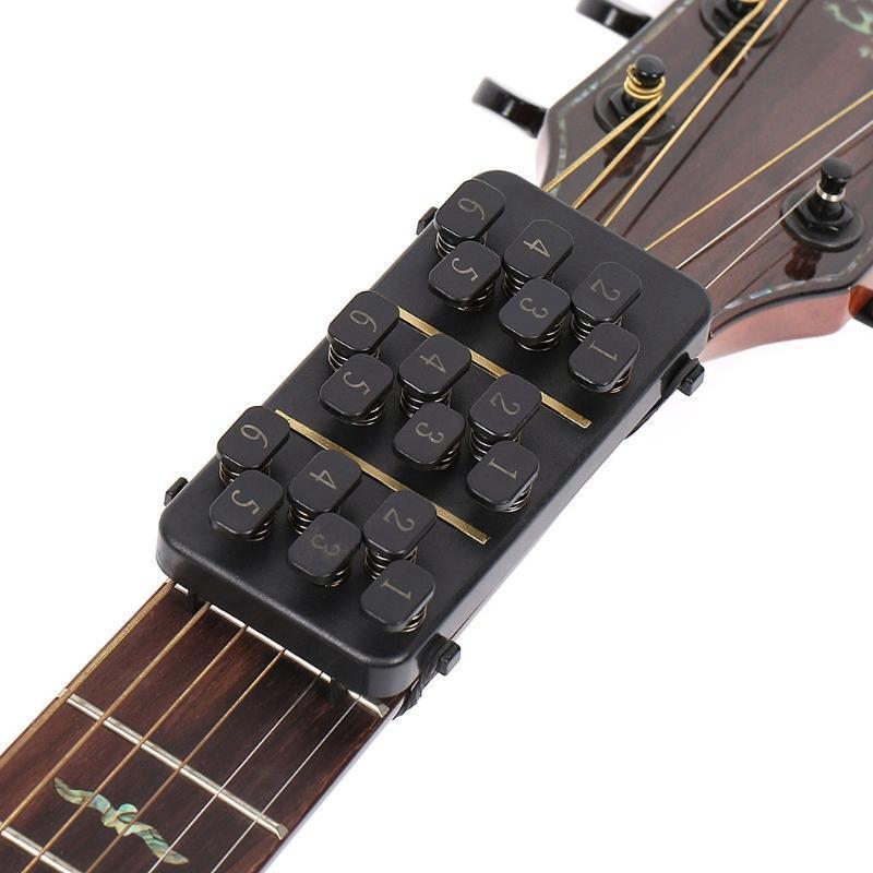 Portable Chord Trainer Pocket Guitar Practice Tool for Acoustic Guitar Beginners