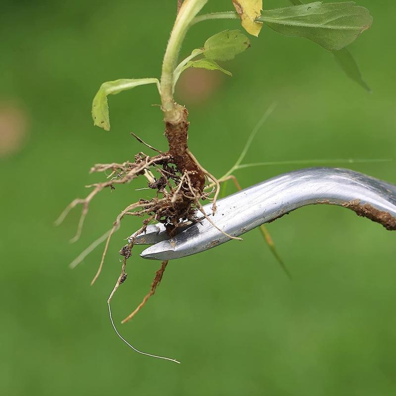 Aluminium Alloy Garden Hand Weeder for Garden Lawn Farmlands Labor-saving