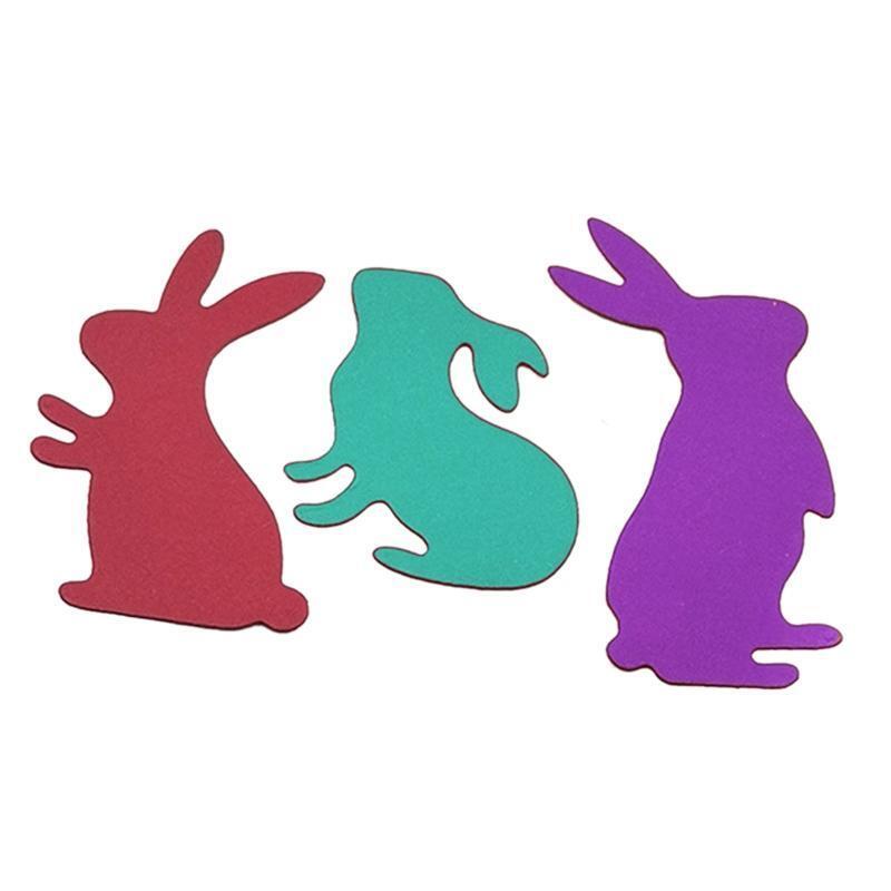 Delicate Rabbits Metal Cutting Dies for DIY Card Making Journaling Decorations