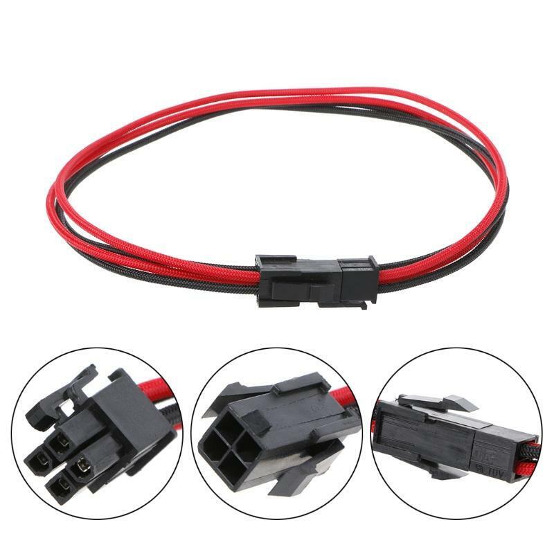 ATX EPS CPU Power Supply 4Pin CPU Male to Female 18AWG Extension Cable