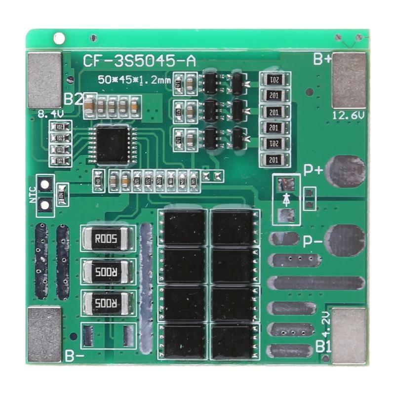 25A 12V 3S Polymer Li-ion Lithium 18650 Battery Charger PCB Protection Board