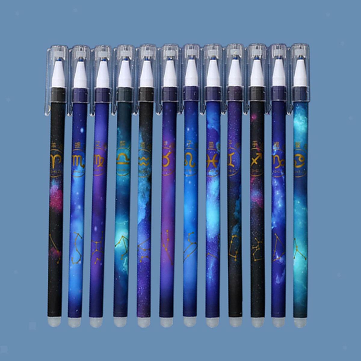 12x Erasable Gel  Constellation Ink   Stationery Supplies