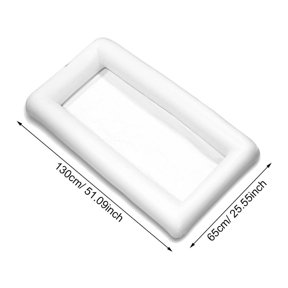 Pool Floating Tray Drink Float Food Fruit Containers Inflatable Ice Bucket