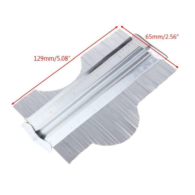 125mm/5" Profile Contour Gauge Metal Deep Decorating Tiling Template Tiles Tool