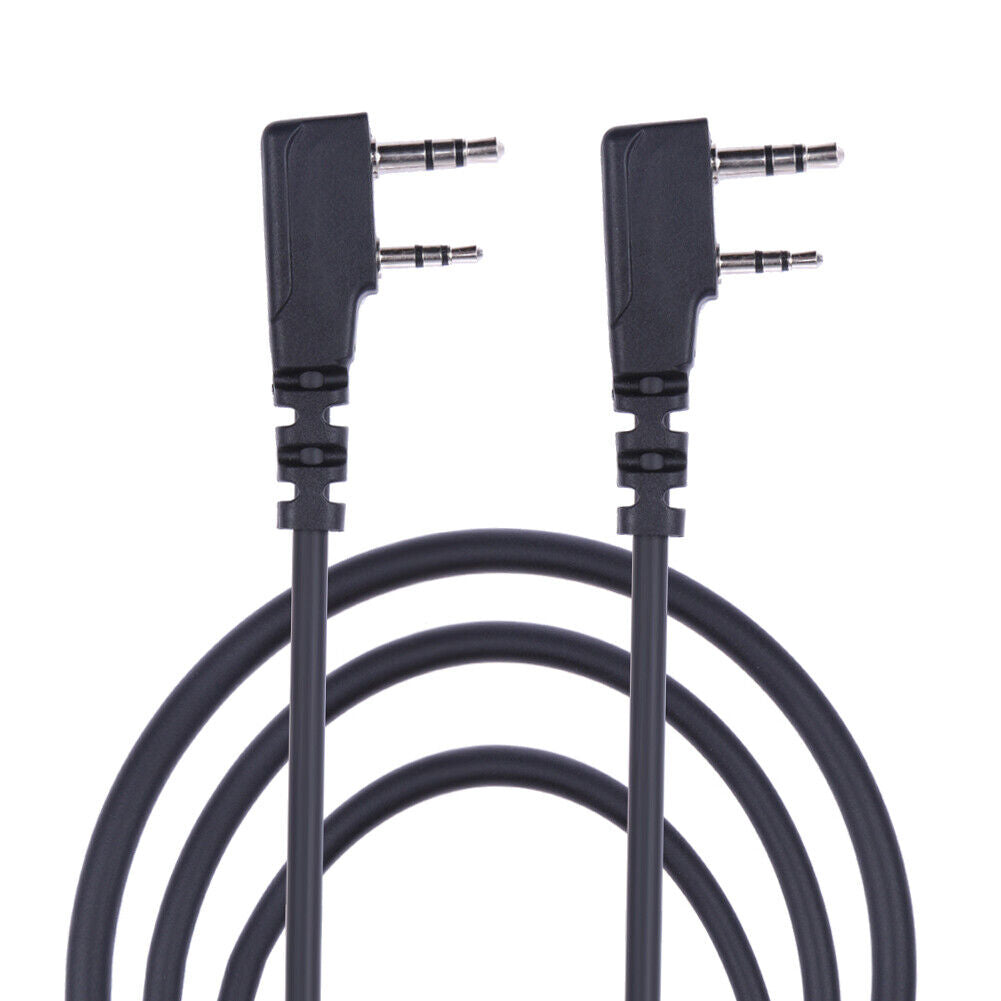 2 Pin Clone Copy Cable for Puxing Wouxun Linton Kenwood Baofeng 2-Way Radio
