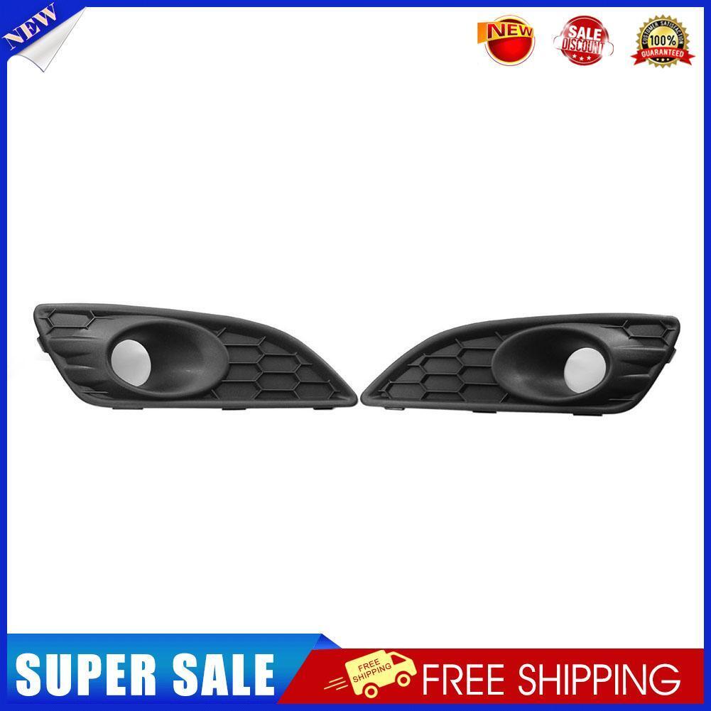 1 Pair Front Bumper Light Grill Fog Lamp Lower Grille for Ford Fiesta 13-17
