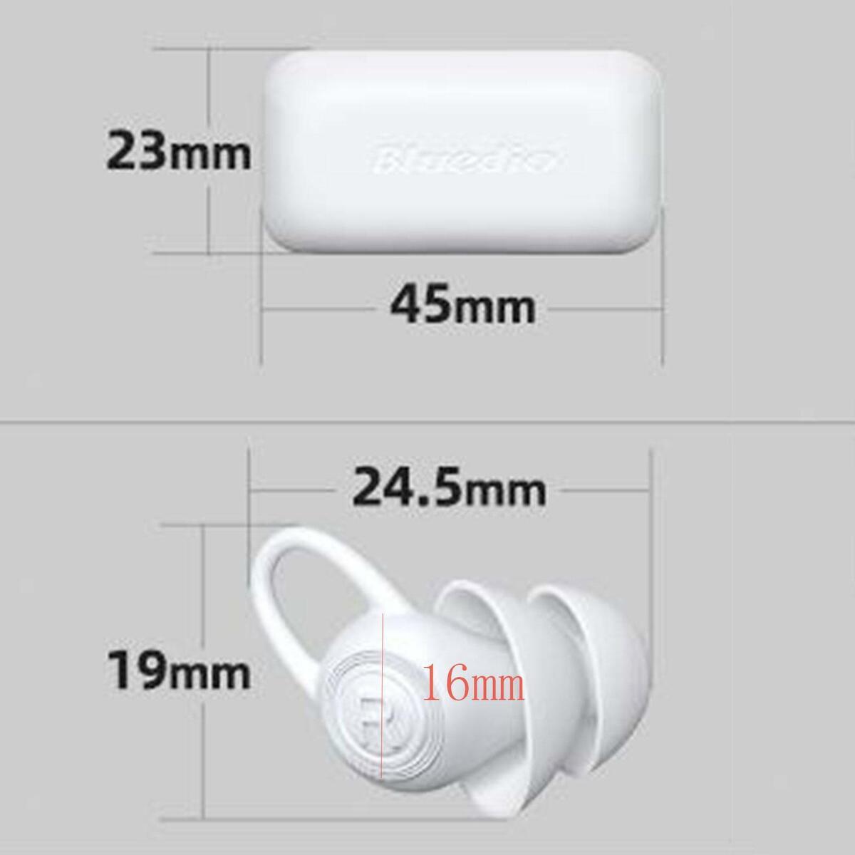 3 Pairs Silicone Ear Plugs Noise Cancelling Plugs for Sleeping Swimming Work