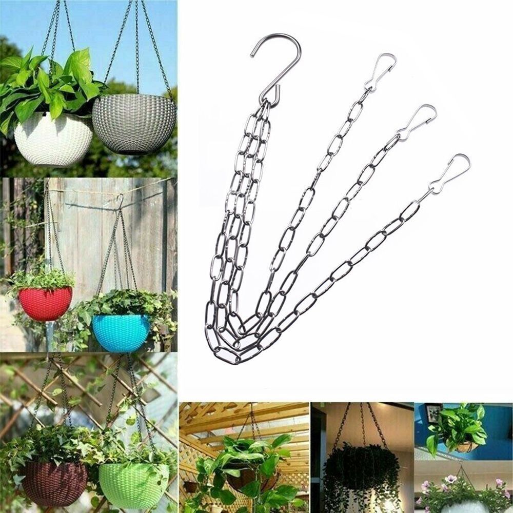 Flower Pot Lanterns 3 Strand Replacement Chains Plant Hangers Hanging Chain