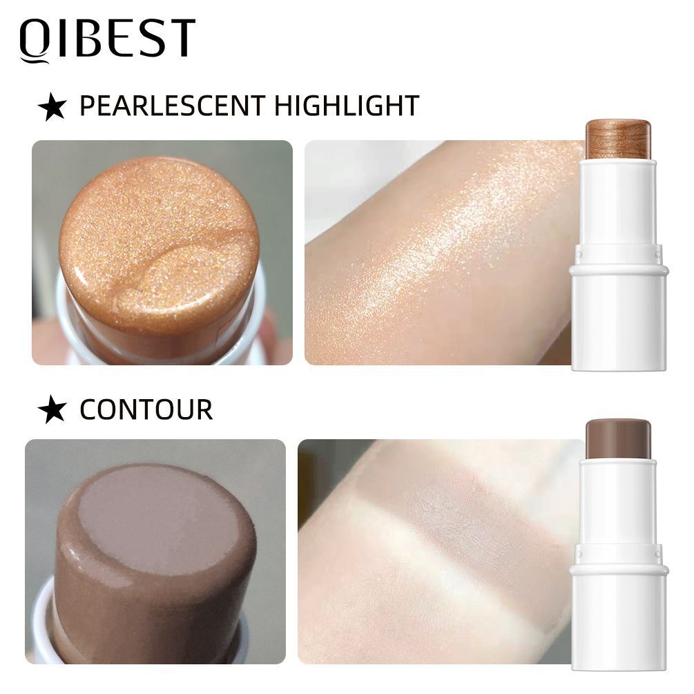 Stick Bronzer Contour Blush Stick Highlighter Makeup Sticks Set Face Concealer