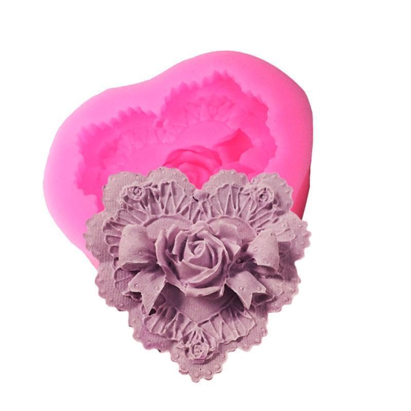 Silicone Chocolate Mould Soap Mold Candle Polymer Clay Mold Crafts DIY Forms