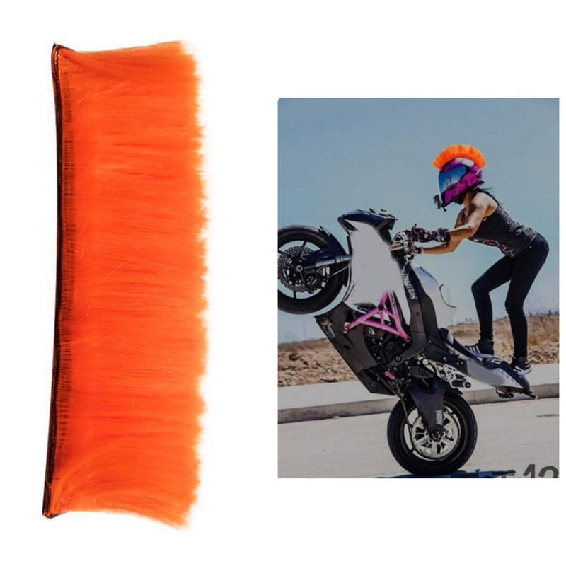 Motorcycle Bicycle Helmet DIY Decoration Fancy Helmet Mohawk Gift for Boys Man