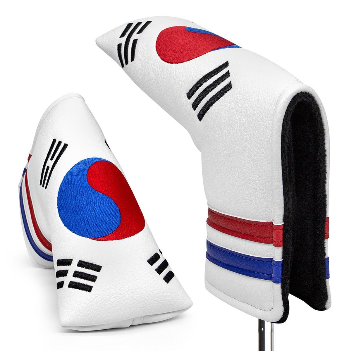 PU Leather Golf Blade Putter Head Cover for Men Golfers Outdoor Sports