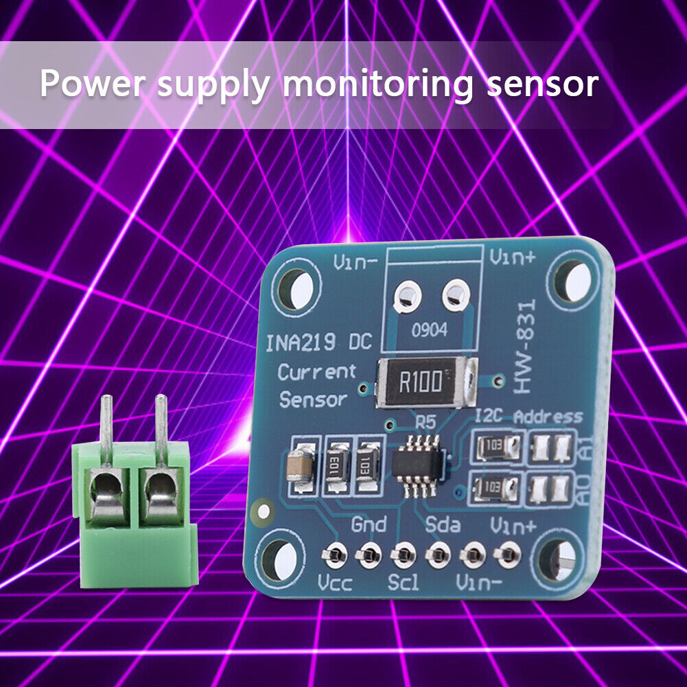 HW-831 INA219 I2C Bi-Directional Current Power Monitoring Sensor Module