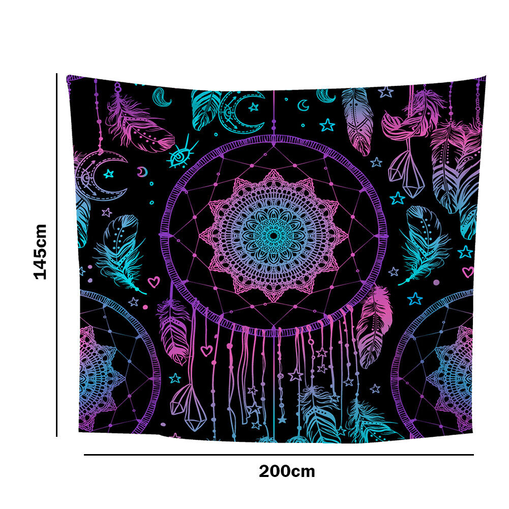Mandarins Printed Polyester Wall Hanging Art Tapestry (200x145cm)