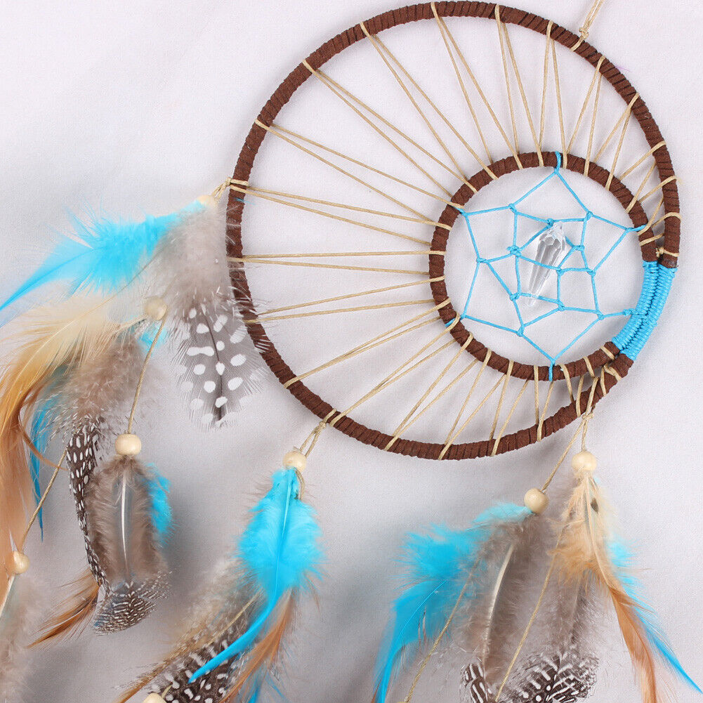 Dream Catcher Feather Wind Chimes Car Pendant Hanging Home Room Decor Gift