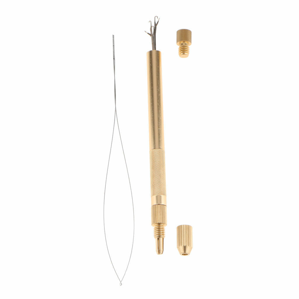 Ventilating Latch Pulling Hook Needles And Holder Kit for Making Lace Wig Hair
