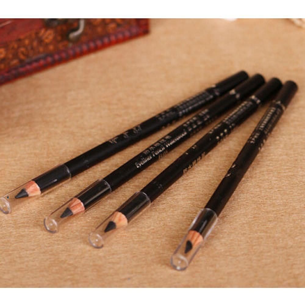 women Smooth Cosmetic Lasting Eyeliner Pencil Black Waterproof Makeup tool