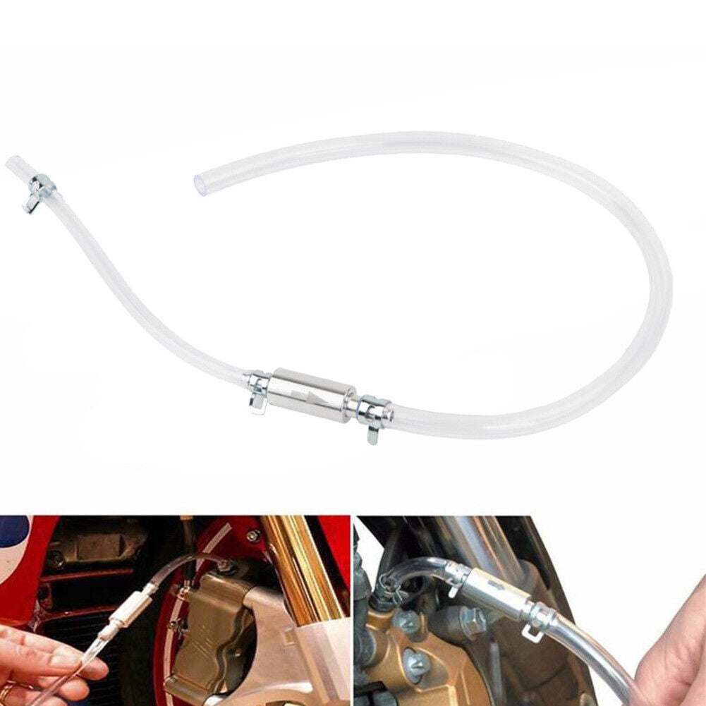 Hydraulic Clutch Brake Bleeder Hose One Way Valve Tube Bleeding Tool Kit