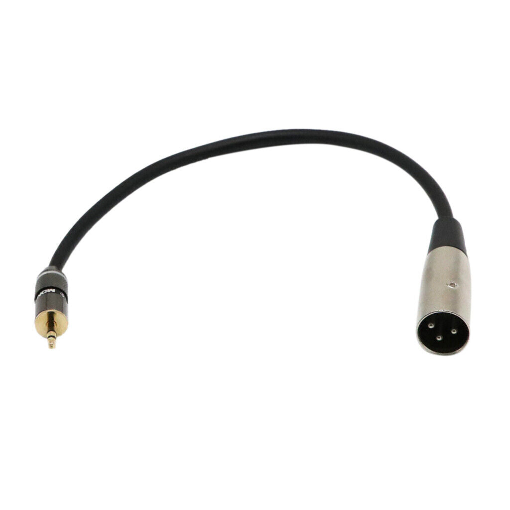 3.5mm  XLR  Adapter Cable (1FT) -  to  Stereo XLR Adapter to