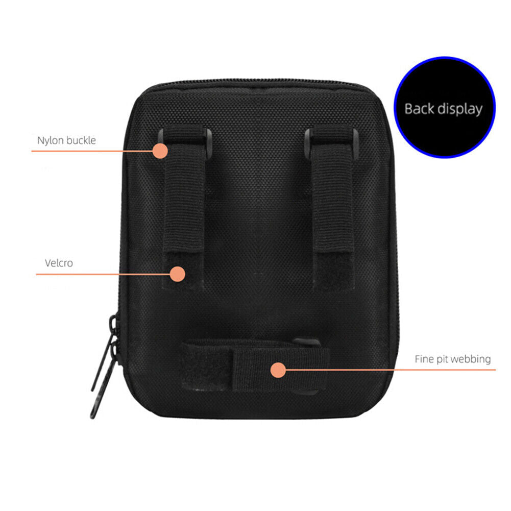 Handlebar Basket Bag with Rain Cover for MTB Road Bike Electric Scooter