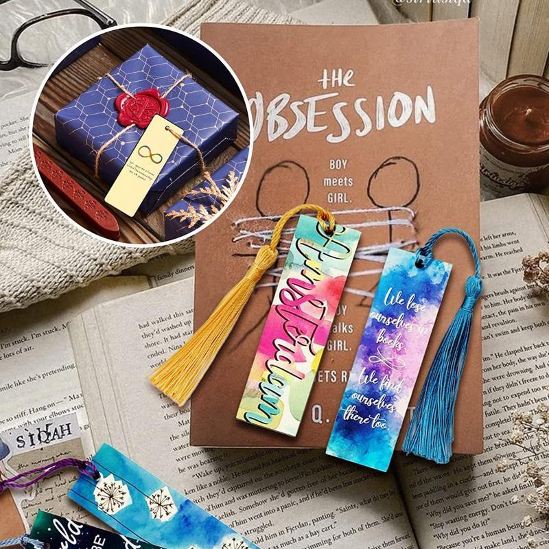 Double-Side Printed Heat Transfer Bookmarks for Christmas Graduation Present