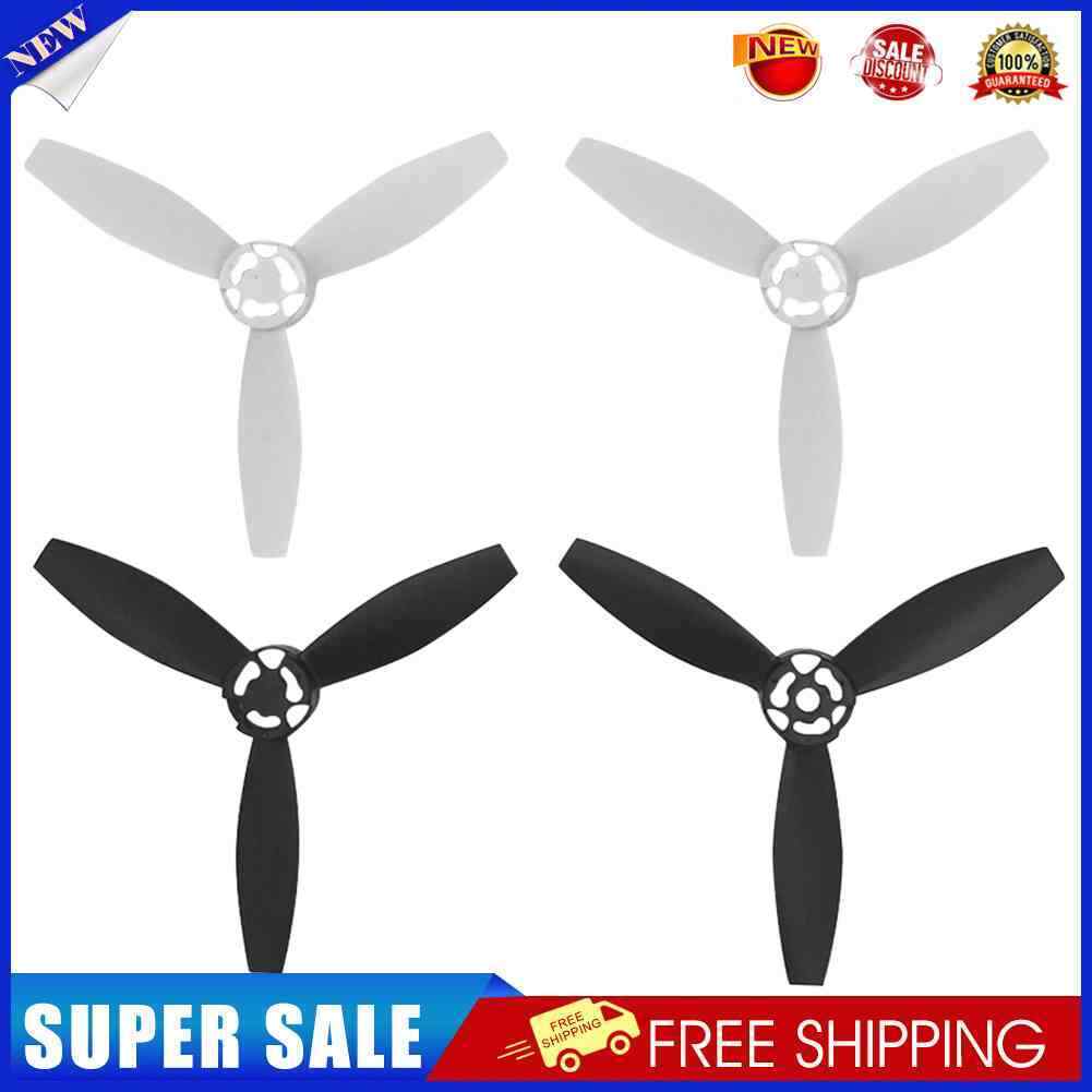 4pcs Propellers Quick Release Prop Blade for Parrot Bebop 2 (Black+White)