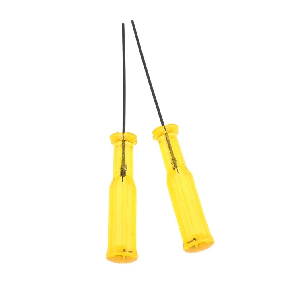 2pcs 1.6mm Plastic Metal Inner Six Angle Screwdrivers with Tube Protect Fingers
