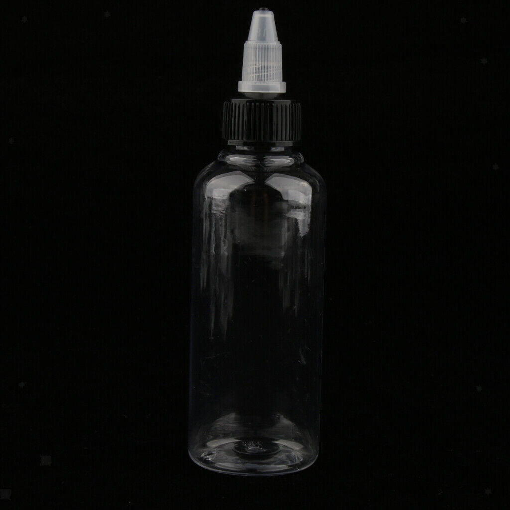Bulk 90 Pieces Empty Plastic Squeeze Bottles Twist Top for Glue Solvents