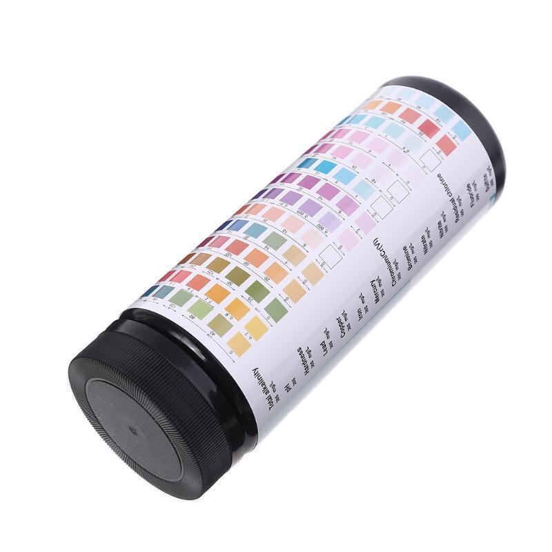 100PCS 14 IN 1 Drinking Water Test Strips for Tap Water Well Fresh Faucets Water