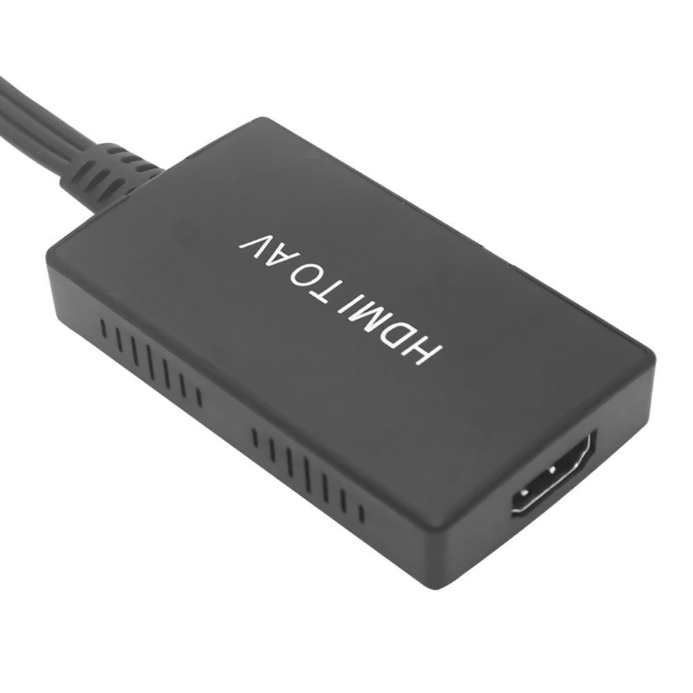 Cables Adapter HDMI to AV Converter HDMI to Video Audio PAL/NTSC RCA to HDMI