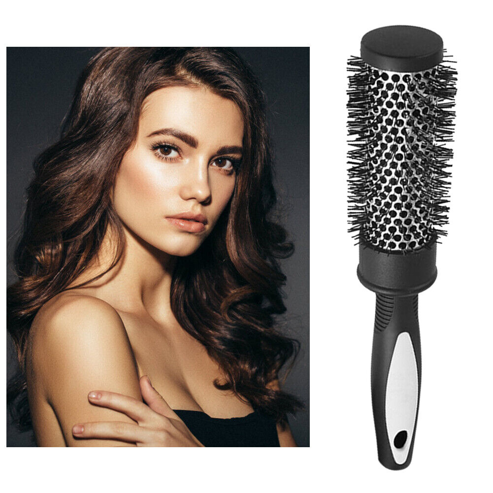 Nylon Hair Roll Comb Cylinder Curly Hair Rolling Comb Hair Styling Tool (S)