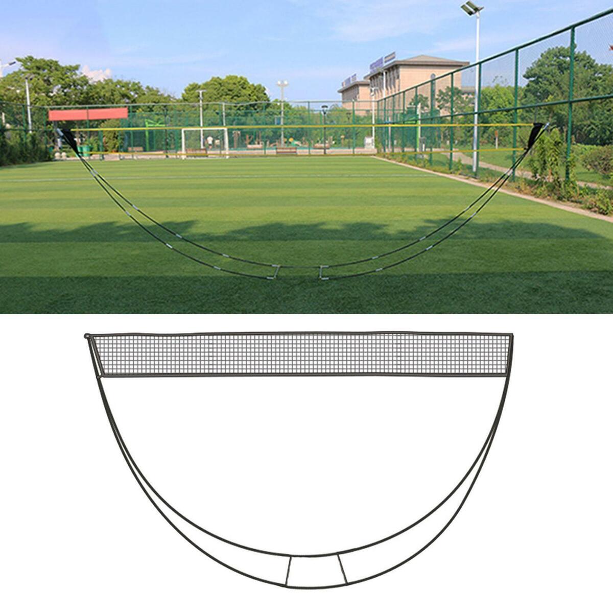 Badminton  Setup Foldable with carry pouch for Outdoor/ Court
