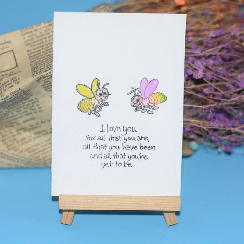 Small Insect Animal Silicone Clear Stamp Cute Animal Seal Transparent Stamper