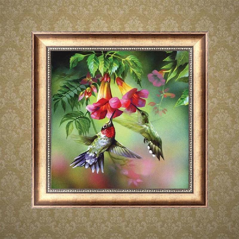 Flowers 5D Diamond Embroidery DIY Craft Painting Cross Stitch  Home Decor
