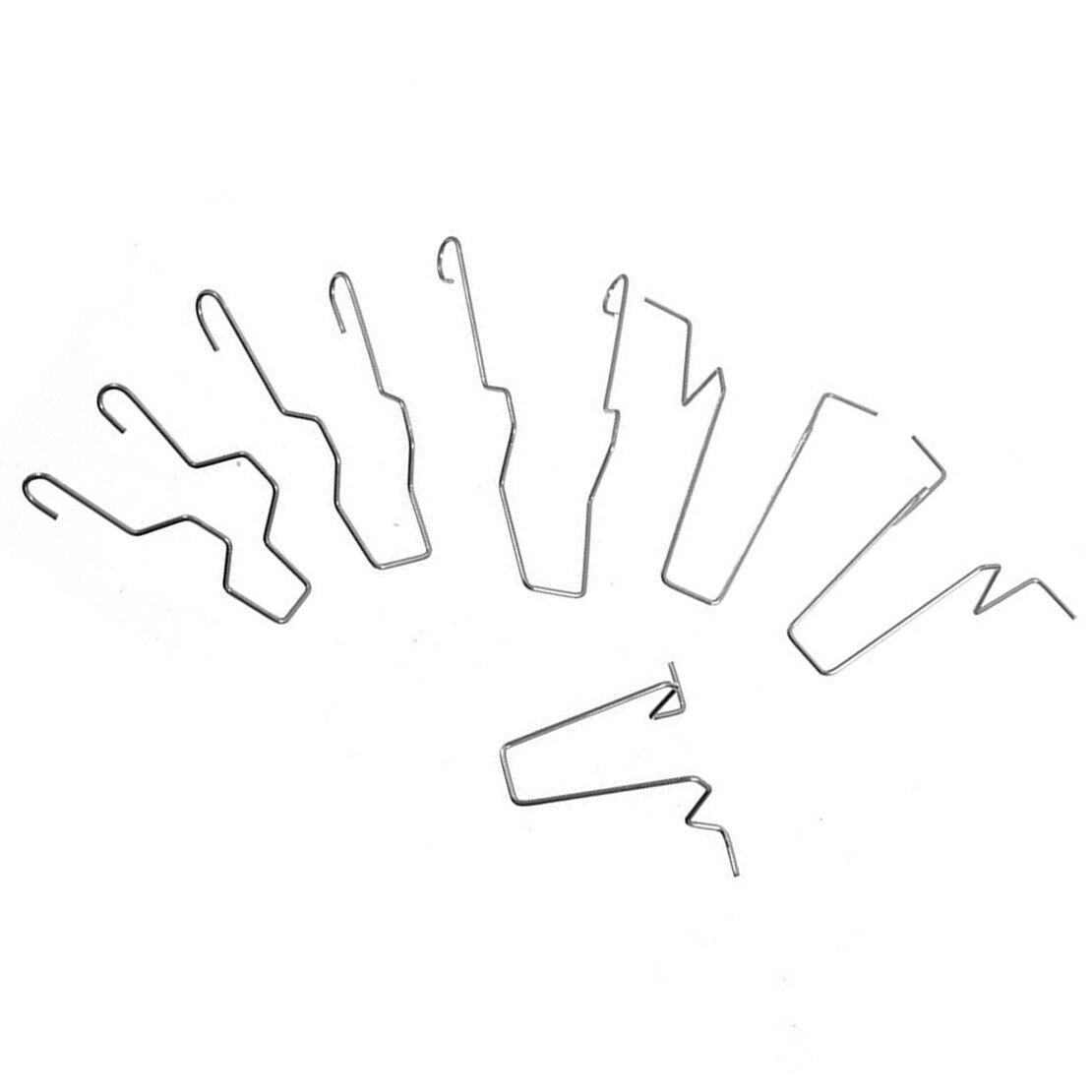 6pcs Universal H1 H3 H4 H7 Car Headlight Bulb Retaining Spring Clips Kit