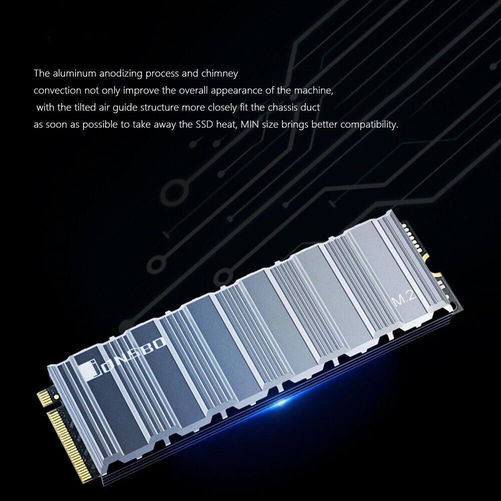 Jonsbo M.2-5 Thermal Pad Solid State Hard Disk Heat Sink for M2 2280 SSD