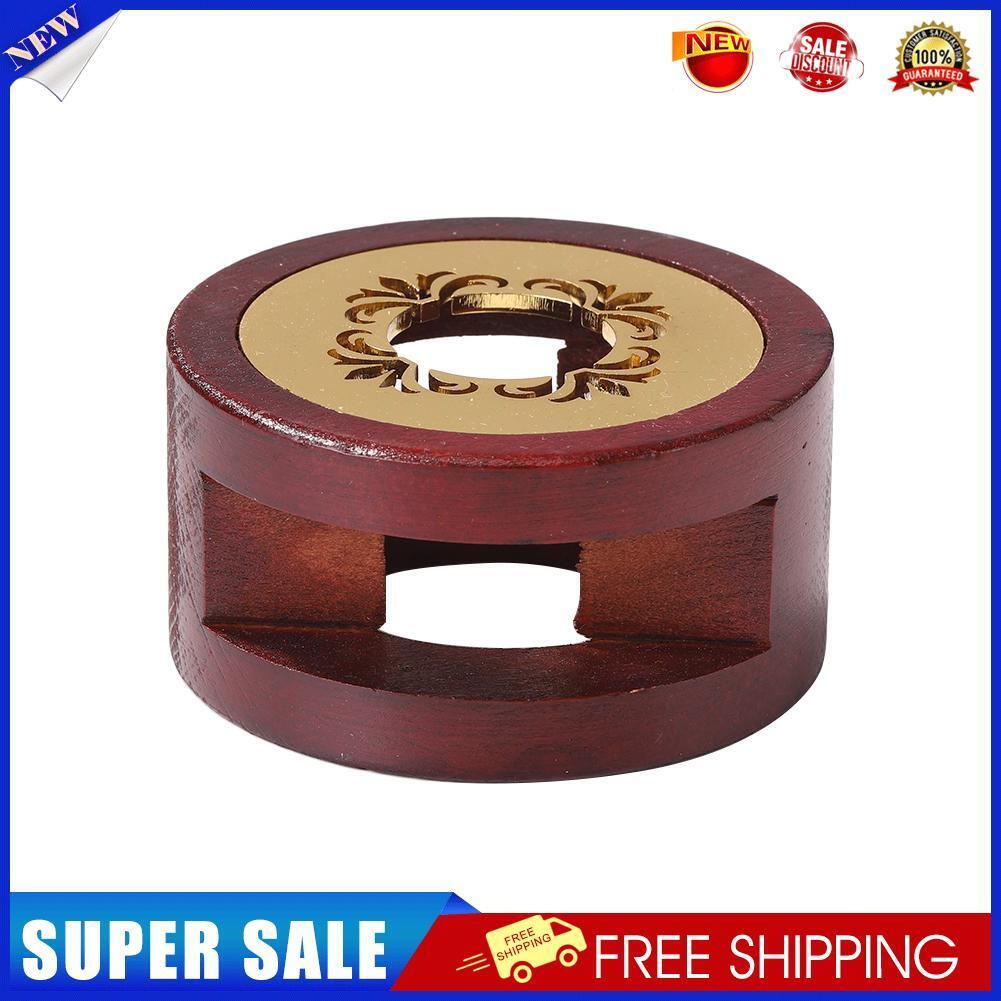 Wax Seal Furnace Wooden Frame Metal Pot Beads Sticks Melting Warmer Tool