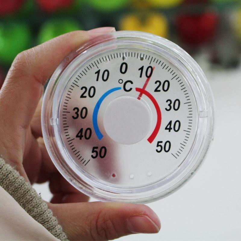 Window Thermometer Temperature Indoor/Outdoor Temp Monitor Meter for Household