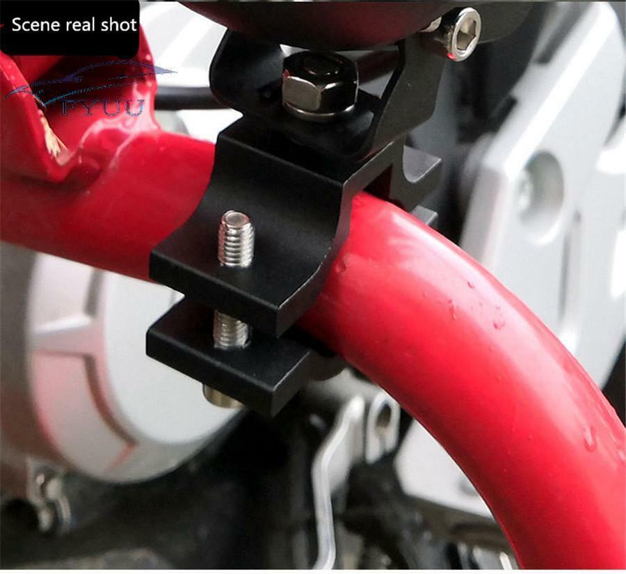 2* For Motorcycle Hunting LED Headlight Tube Fork Bracket Clamp Holder 18mm-52mm