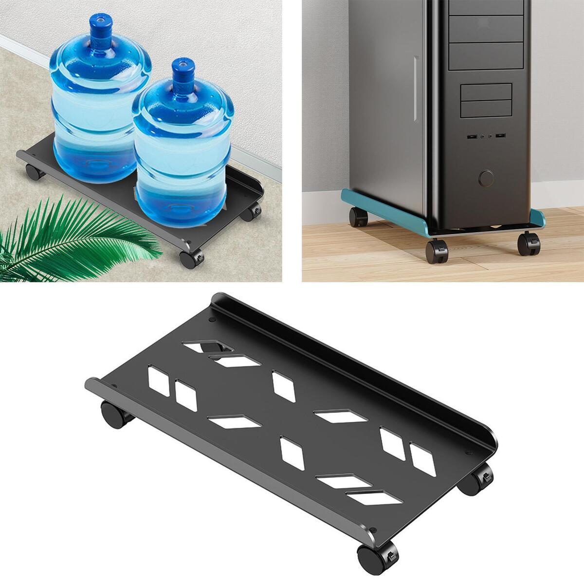 CPU Stand Fits for Most Computer Tower Mobile CPU Stand Computer Case Holder PC