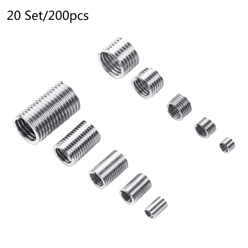 Thread Inserts Stainless Steel Threaded Repair Insert Assortment Kit Coiled Wire