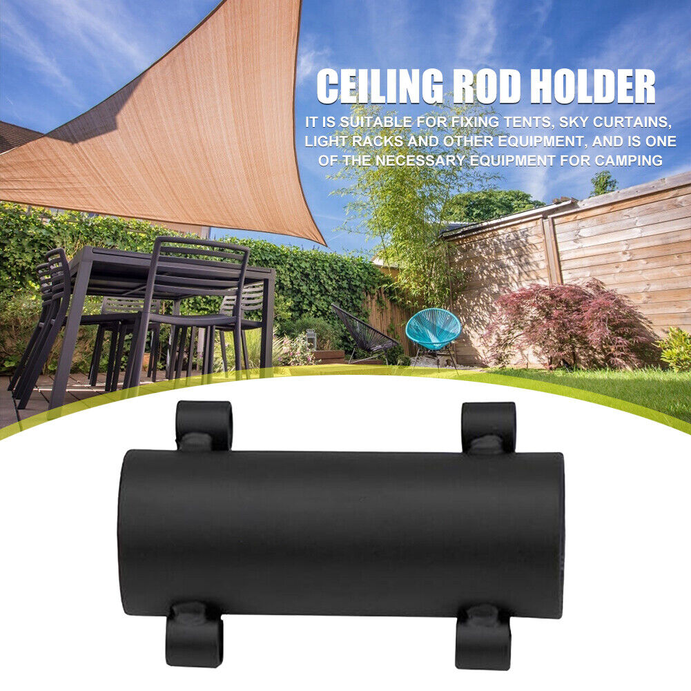 Tent Awning Pole Pipe Windproof Outdoor Camping Fixed Tube Canopy Holder