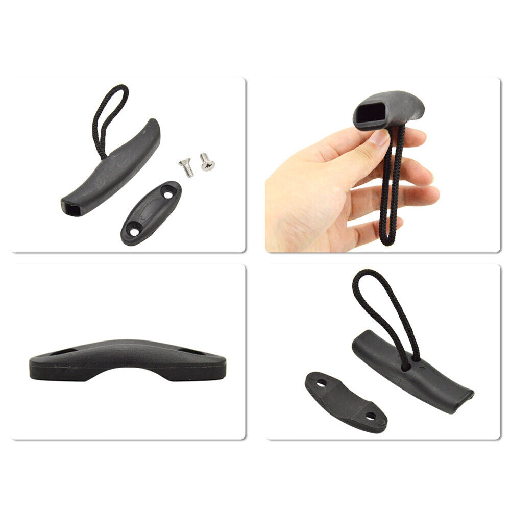 Universal Marine Canoe Kayak T Handle Nylon Dinghy Carry Handle w/ Screws