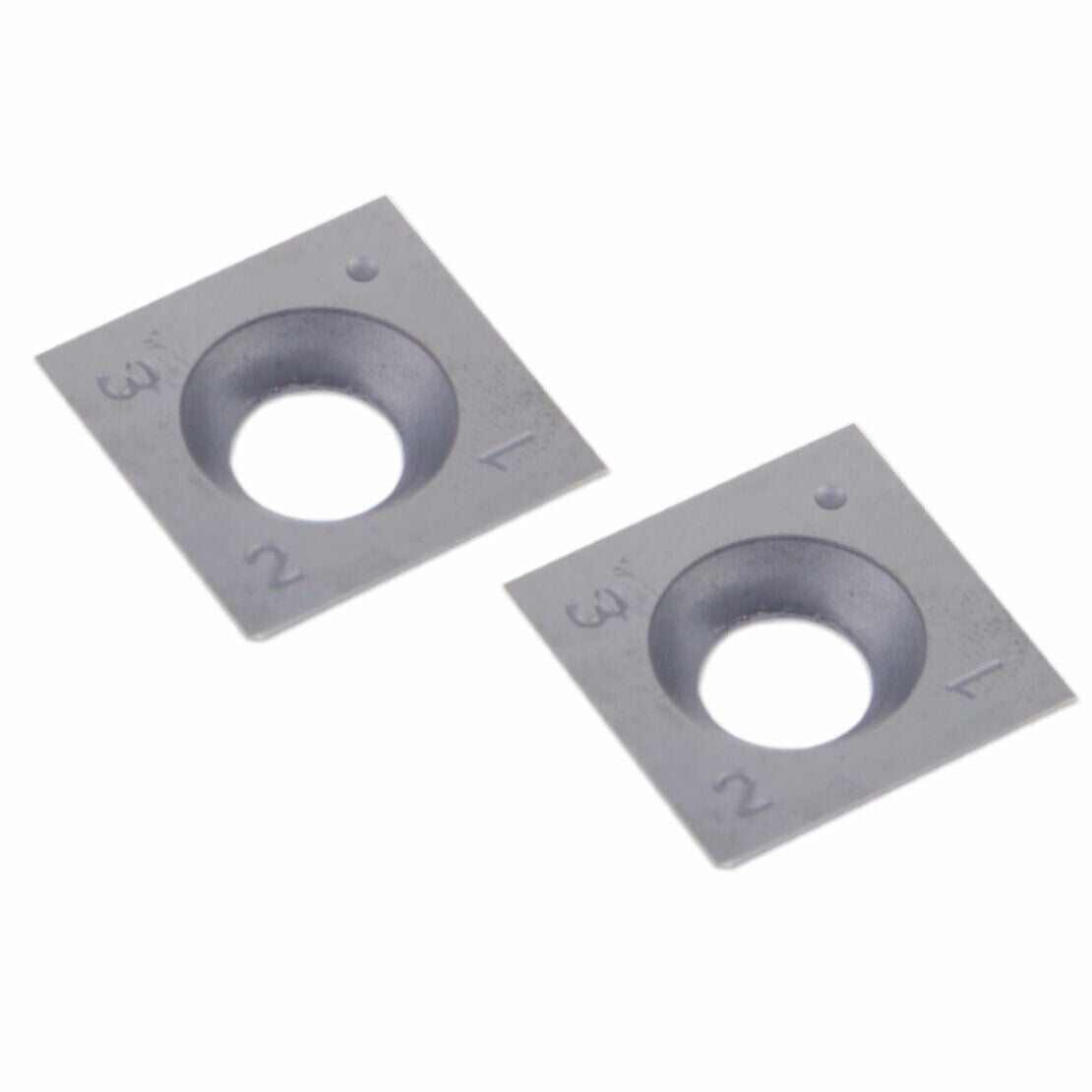 10* 6" Square Carbide Inserts 4-Edge 15x15x2.5mm fit for Wood Working Turning Li