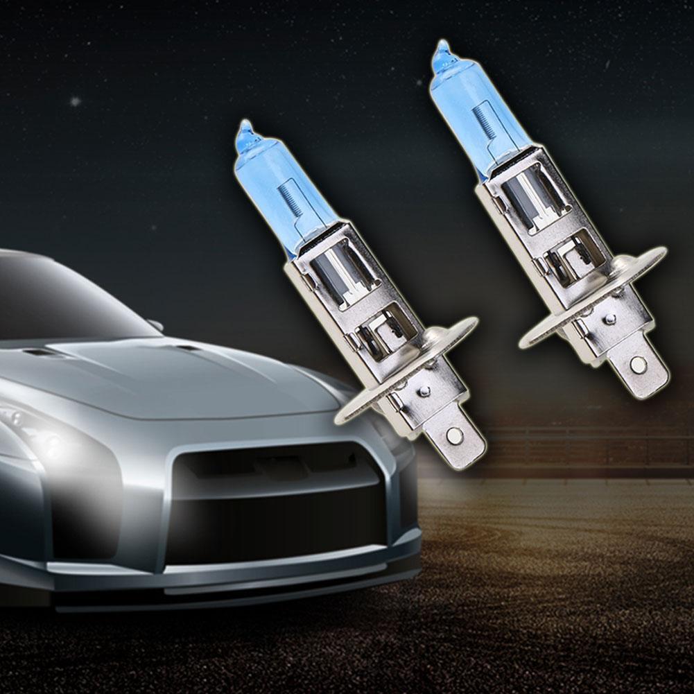 2pcs H1 12V 100W Blue Halogen Xenon Light Bulbs for Car Headlamp Headlight