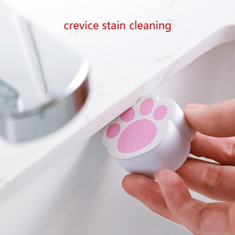 Cartoon Cat Claw Scrubber Wiper Descaling Glass Cleaner Brush Cleaning Tool