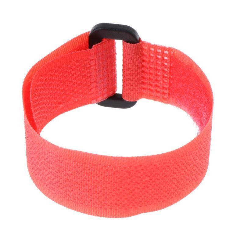 10Pcs/Bag Fishing Rod Band Fixing Tie Strap Adjustable Pole Belt Nylon Wrap Tool