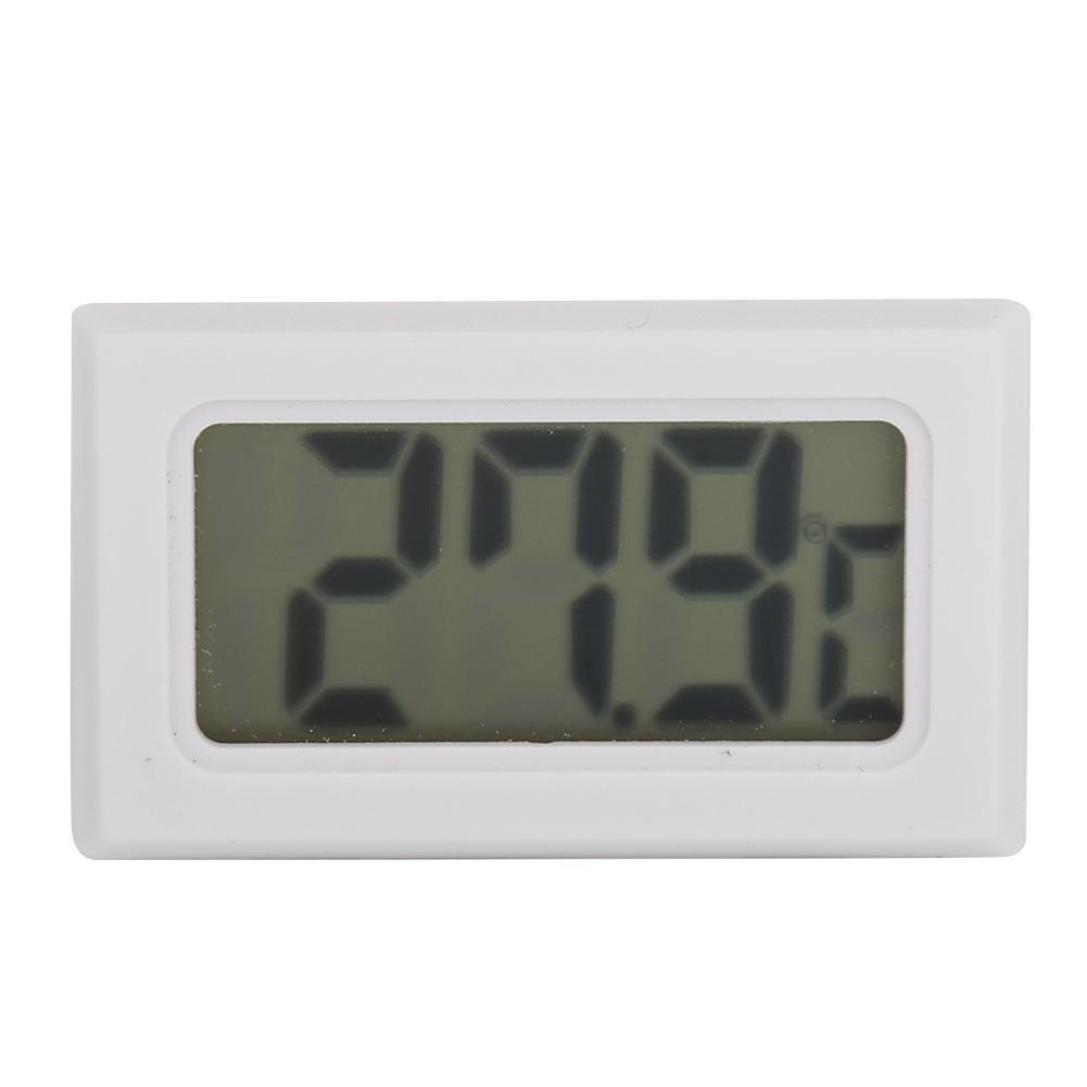 Fridge LCD Digital Thermometer Freezer Temperature Sensor Meter (White)